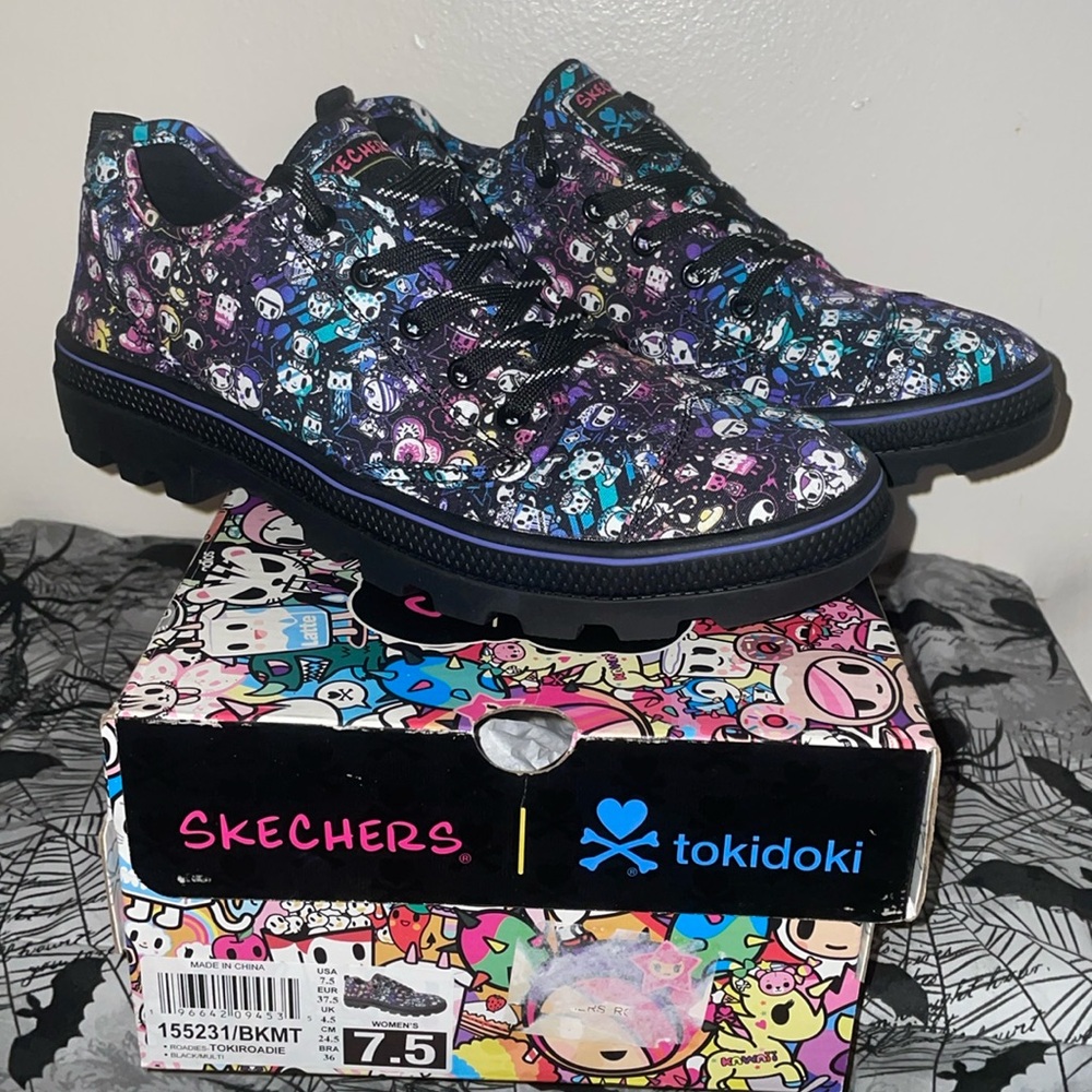 💜☠️tokidoki Skechers Size 7.5
